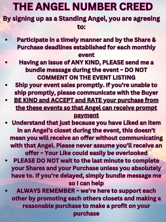 πΈ THANK YOU ANGELS! SEE YOU IN MAY ππ MAY EVENT DATES POSTED HERE ππ - Picture 2 of 16